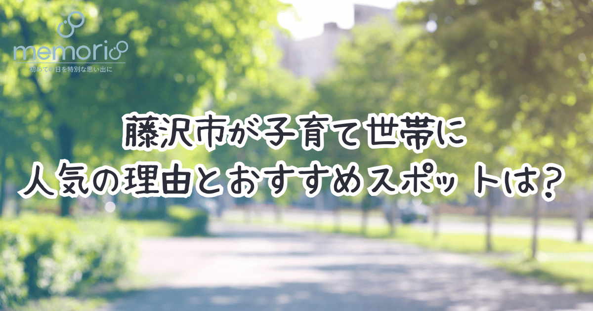 藤沢市が子育て世帯に人気の理由とおすすめスポットは？